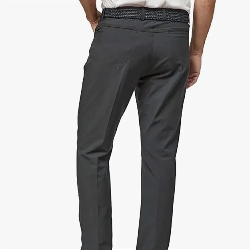 Greg Norman ultimate five pocket pant Cream